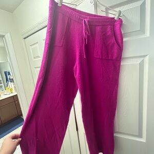 Lilly Pulitzer Vibrant Magenta Joggers